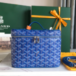 Goyard Muse Cosmetic Bag - Electric Blue