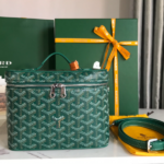 Goyard Muse Cosmetic Bag - Green