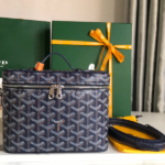 Goyard Muse Cosmetic Bag - Dark Blue