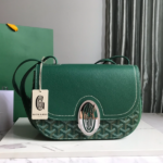 Goyard Brand New 233 lll Handbag - Green