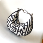 Fendi Roma and Marc HandBag - Black/White