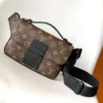 Louis Vuitton S Lock Sling Handbag - Black
