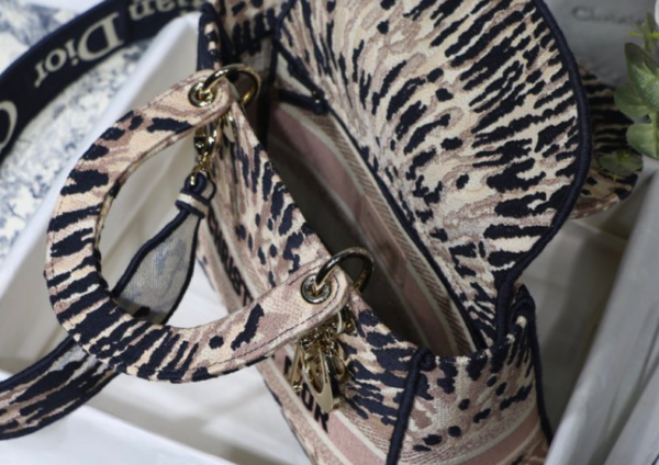 Dior Lady D Embroidery Series - Phantom Pink Light Gold - Image 2