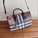 Burberry Large House Check Bowling Bag