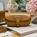 Dior Bobby East-West Handbag - Caramel