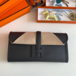 Hermes Jige Elan Sheepskin Lining Bag - Black