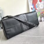Louis Vuitton MTaigarama Keepall 50 Travel Bag - Black - Image 4