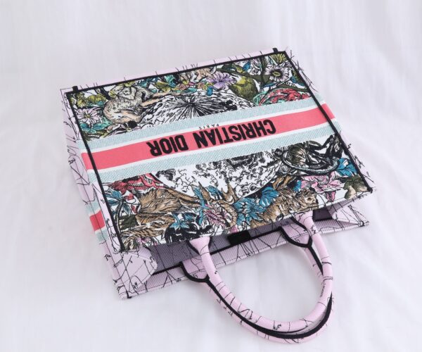 Dior Medium Book Tote Multicolor Dior Constellation Embroidery Bag - Image 4