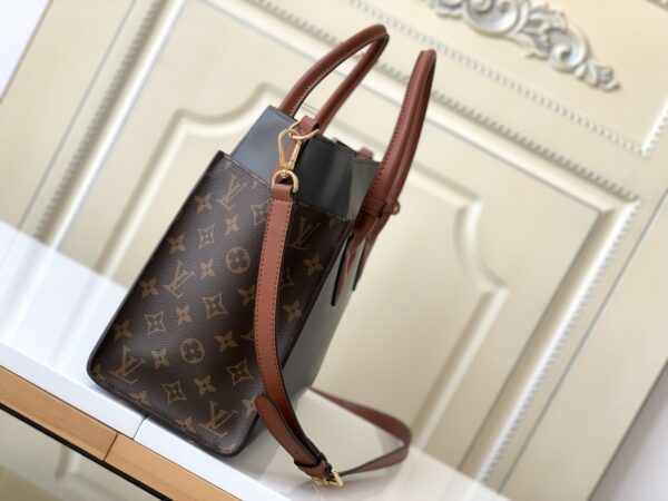 Louis Vuitton Medium On My Side Handbag – Gray - Image 5