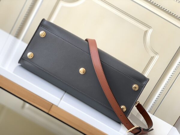 Louis Vuitton Medium On My Side Handbag – Gray - Image 3