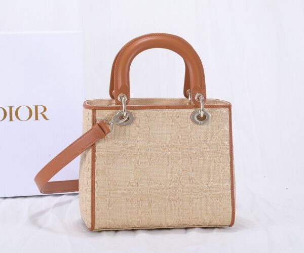 Dior Concubine Large Diana Bag - Brown - Image 5