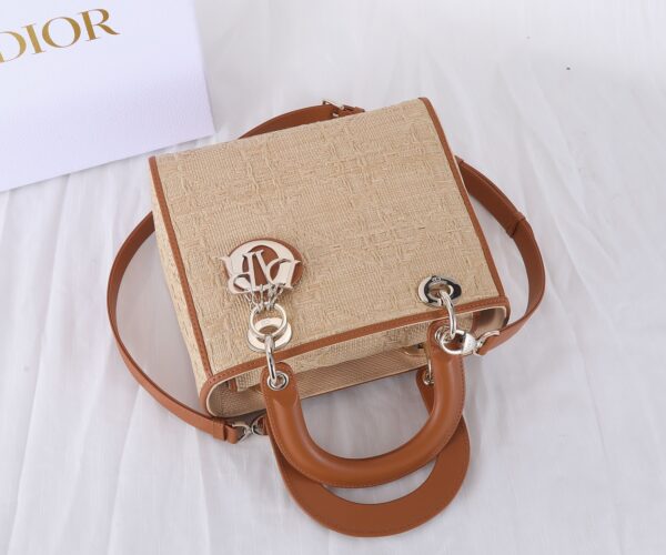 Dior Concubine Large Diana Bag - Brown - Image 4