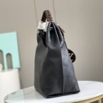 Louis Vuitton Carmel Hobo Tote Handbag – Black - Image 5