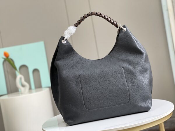 Louis Vuitton Carmel Hobo Tote Handbag – Black - Image 4