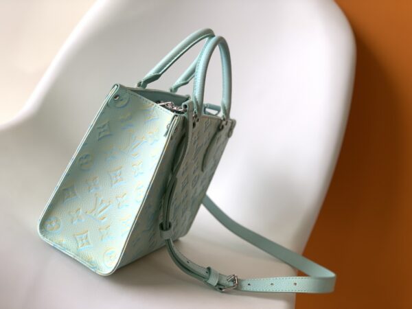 Louis Vuitton OnTheGo Small Tote Bag – Gradiant Blue - Image 5