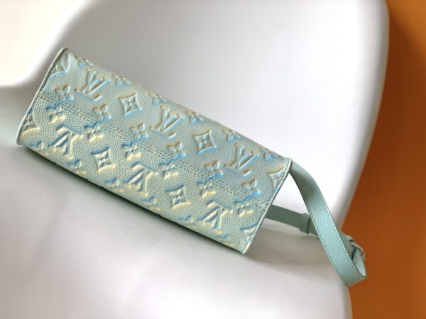 Louis Vuitton OnTheGo Small Tote Bag – Gradiant Blue - Image 4