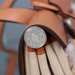 Hermes Inner Apricot Bride Cloth Bag – Brown - Image 3