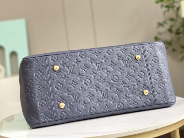Louis Vuitton Monogram Empreinte Artsy MM Handbag - Blue - Image 3
