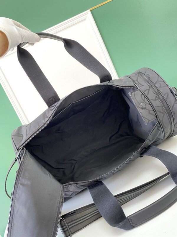 Burberry Cylindrical Barrell Bag – Black - Image 4
