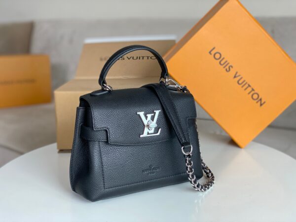 Louis Vuitton Lockme Ever Mini Handbag - Black - Image 5