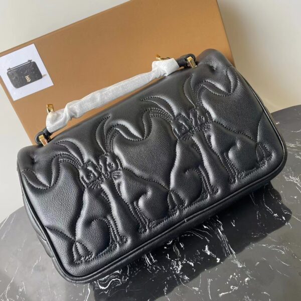 Burberry Lola – Lola Small Bag - Black - Image 4