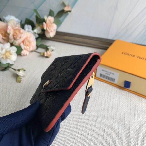 Louis Vuitton Key Pouch Monogram Empreinte Marine Rouge - Blue - Image 4