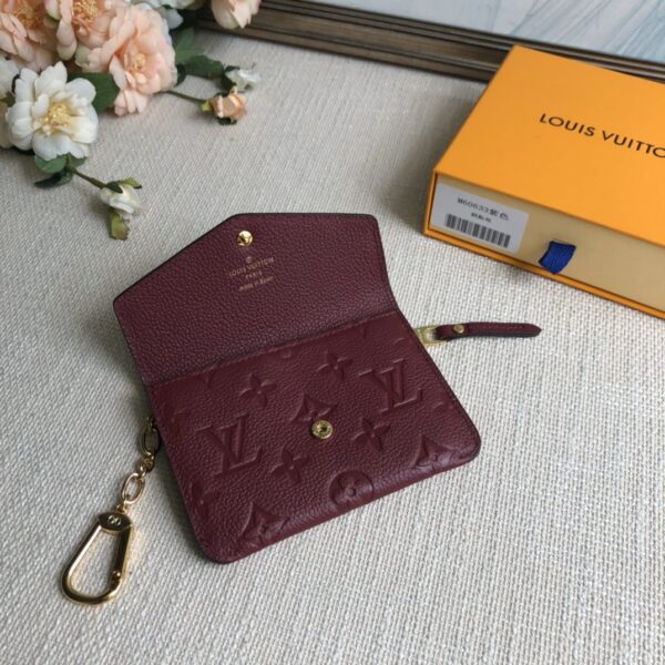 Louis Vuitton Key Pouch Monogram Empreinte Marine Rouge - Purple - Image 3