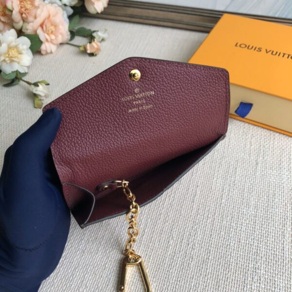 Louis Vuitton Key Pouch Monogram Empreinte Marine Rouge - Purple - Image 2