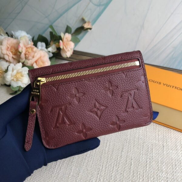 Louis Vuitton Key Pouch Monogram Empreinte Marine Rouge - Purple - Image 5