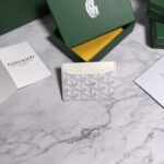 Goyard Card Holder Card Bag - Silver - Image 4