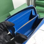 Goyard Short Zipper Clip Wallet - Electric Blue - Image 4