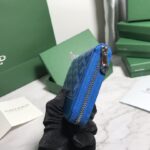 Goyard Short Zipper Clip Wallet - Electric Blue - Image 3