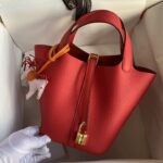 Hermes Vegetable Basket Picotin - Red - Image 2