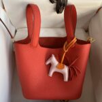 Hermes Vegetable Basket Picotin - Red - Image 5