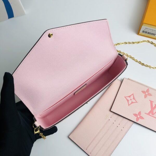 Louis Vuitton Félicie Pochette Chain Bag - Pink - Image 2