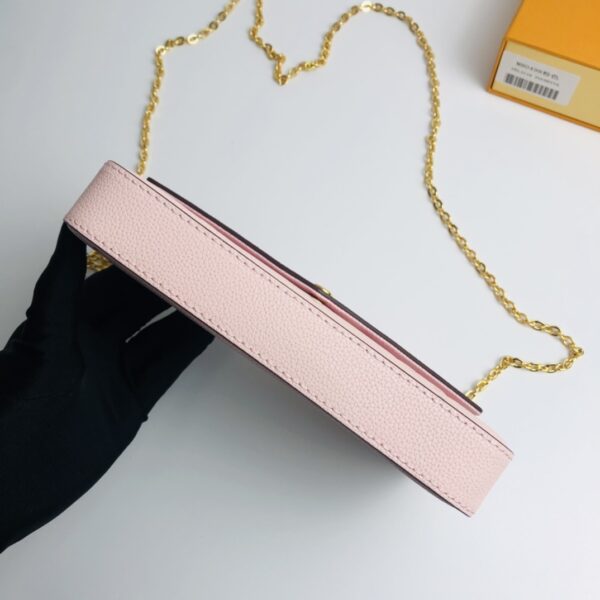 Louis Vuitton Félicie Pochette Chain Bag - Pink - Image 3