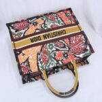 Dior Christian Flower & Balinese Print Book Tote Bag - Image 3