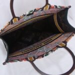 Dior Christian Flower & Balinese Print Book Tote Bag - Image 5