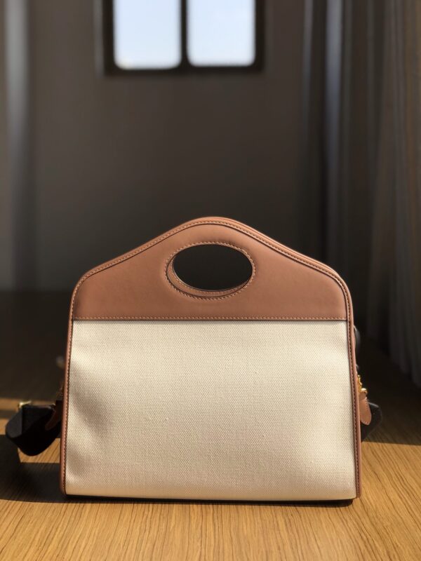 Burberry Zipper Tote Bag - Brown - Image 5
