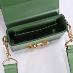 Di0r 30 Montaigne Small Gradient Color Box Bag -  Green - Image 3
