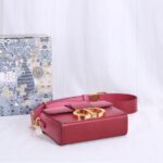 Di0r 30 Montaigne Small Gradient Color Box Bag -  Pink - Image 4