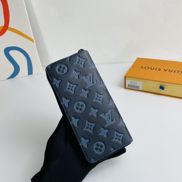 Louis Vuitton Monogram Zippy Vertical Wallet - Image 5