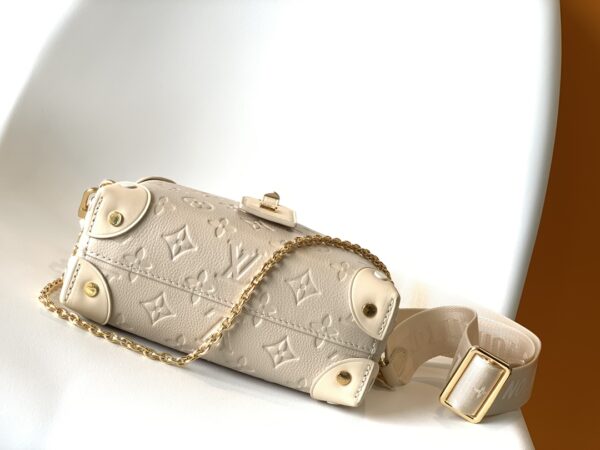 Louis Vuitton Petite Malle Souple Handbag - Skin - Image 5
