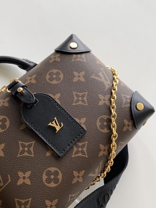 Louis Vuitton Petite Malle Souple Handbag - Black - Image 3