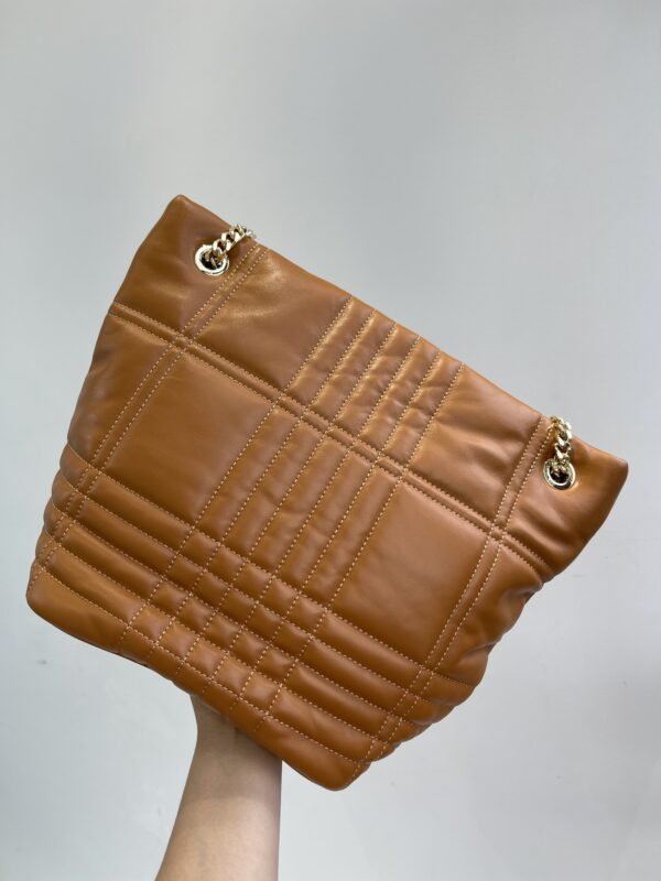 Burberry Quilted Lola Bucket Bag - Brown - Image 4