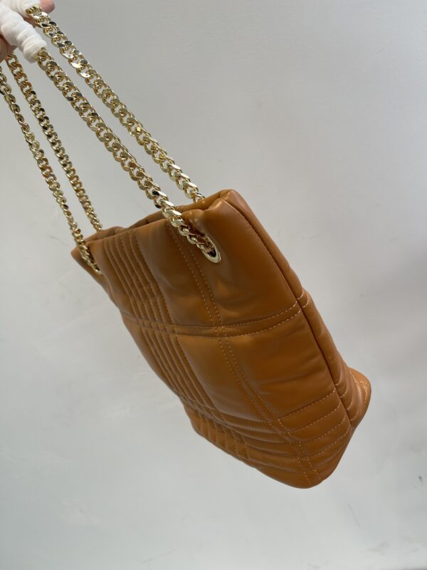 Burberry Quilted Lola Bucket Bag - Brown - Image 5