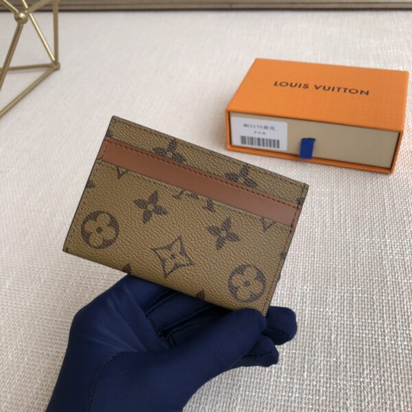 Louis Vuitton Monogram Eclipse Card Holder - Brown - Image 5