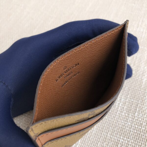 Louis Vuitton Monogram Eclipse Card Holder - Brown - Image 2