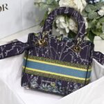Dior Lady D Embroidery Series - Blue Constellation - Image 5