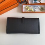 Hermes Jige Elan Sheepskin Lining Bag - Black - Image 4